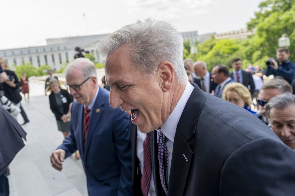 McCarthy approval ratings at all-time high amid debt ceiling fight