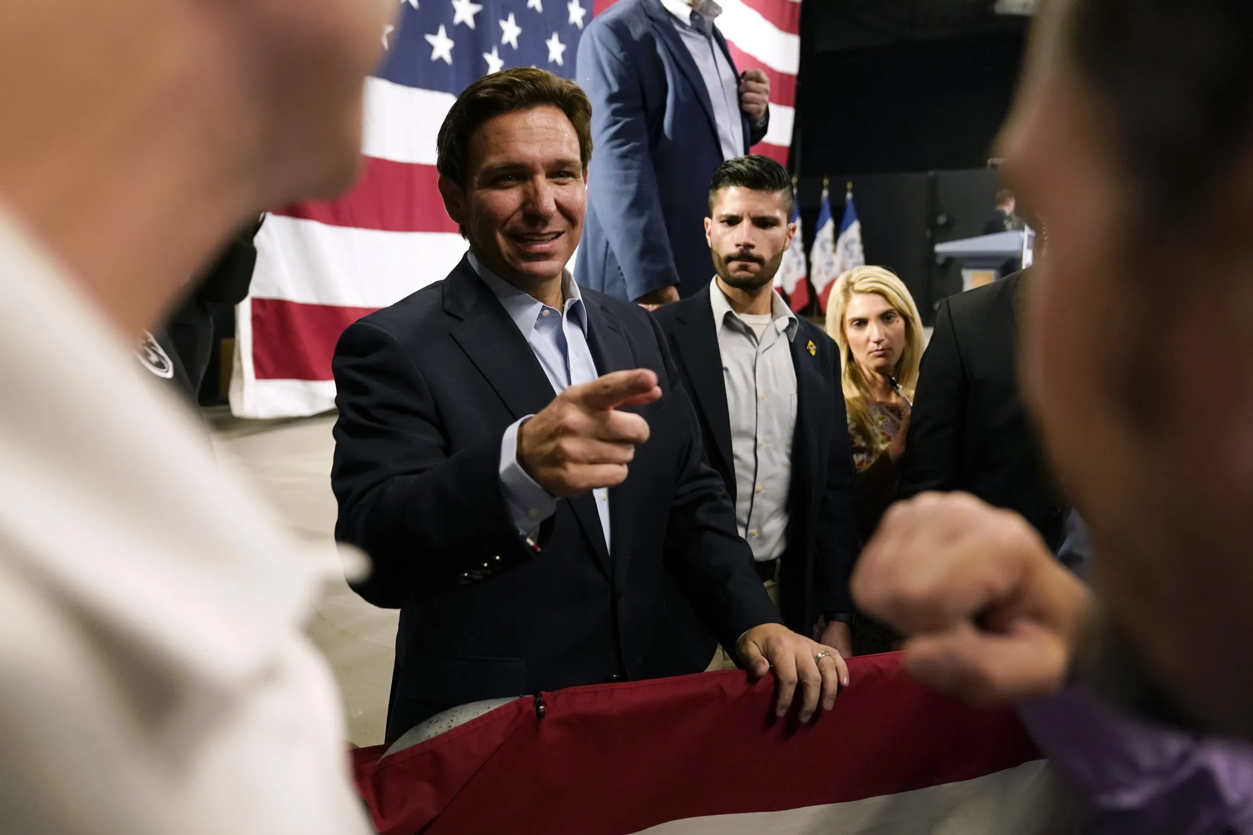 DeSantis seeks to make good second impression with campaign trail debut
