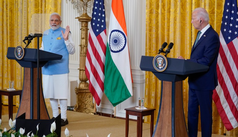 Biden says he had ‘good discussion’ with Modi about Indian democracy