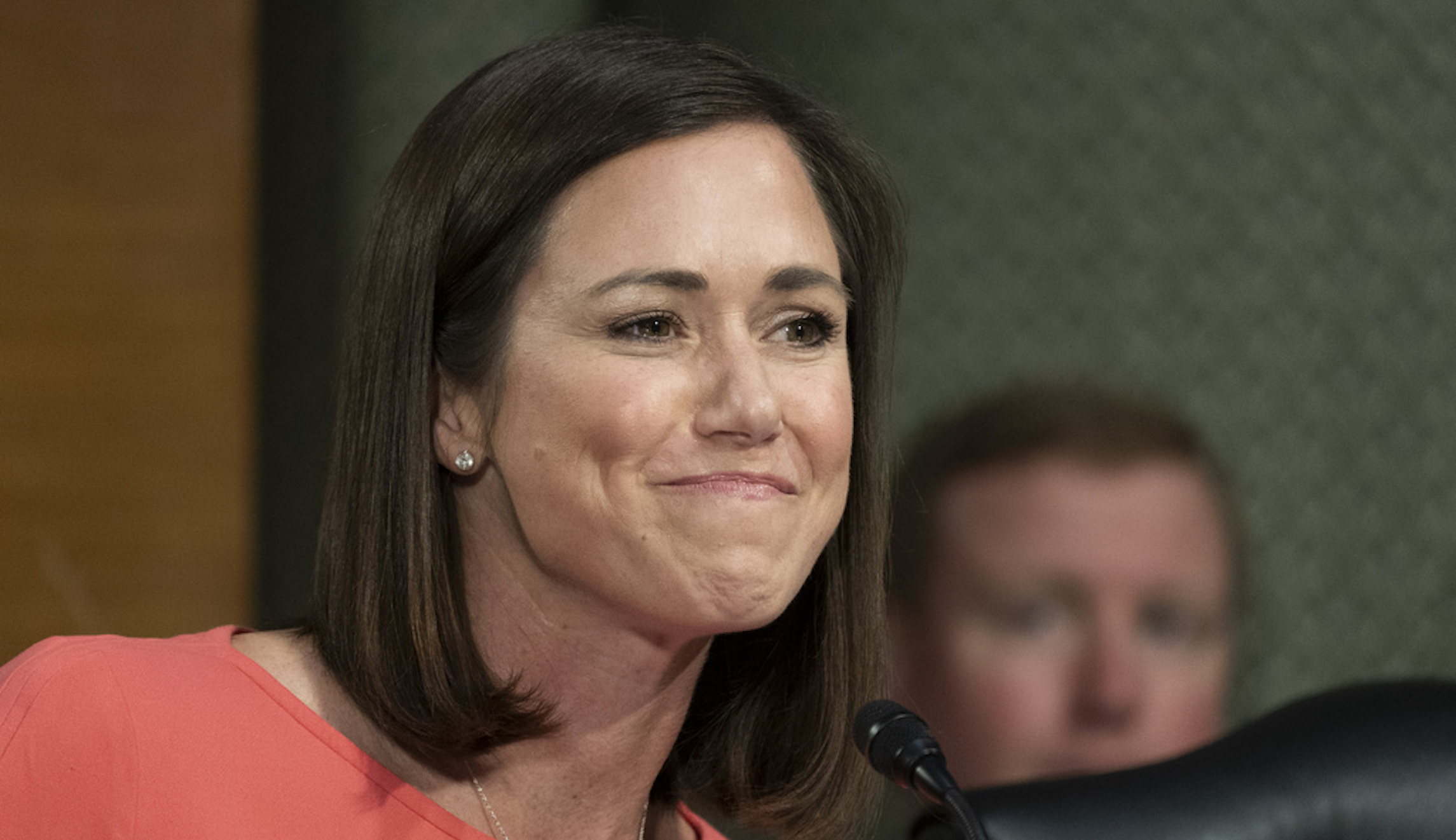 GOP Sen. Katie Britt calls out Mayorkas’s stance on border wall as hypocritical