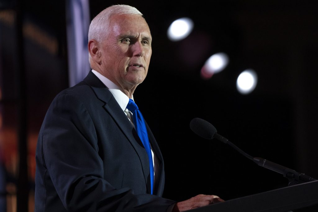 Mike Pence says Trump’s future should be decided at the ballot box