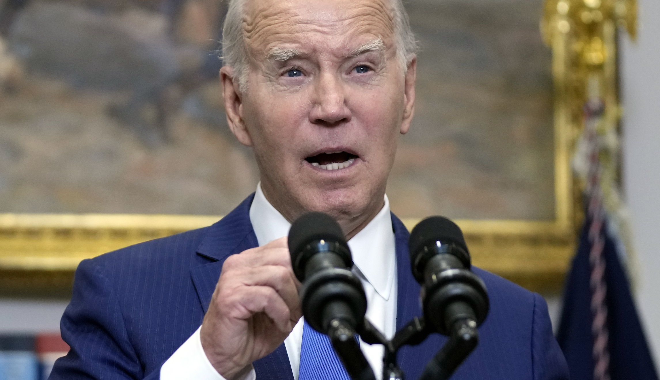 Biden issues veto threats on GOP-backed spending bills