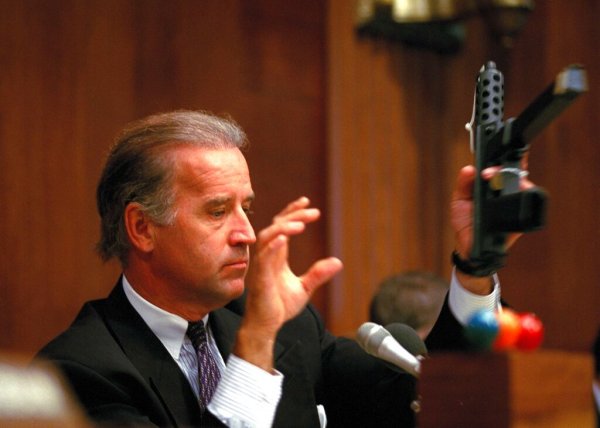 Suspension of AR-15 pistol ban turns focus to Biden gun control pledge