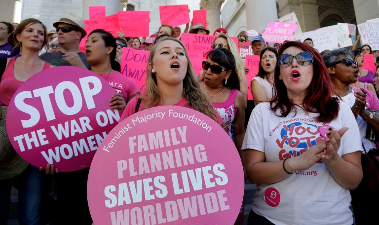 Abortion was the top-searched issue in the Midwest. (AP Photo/Nick Ut, File)