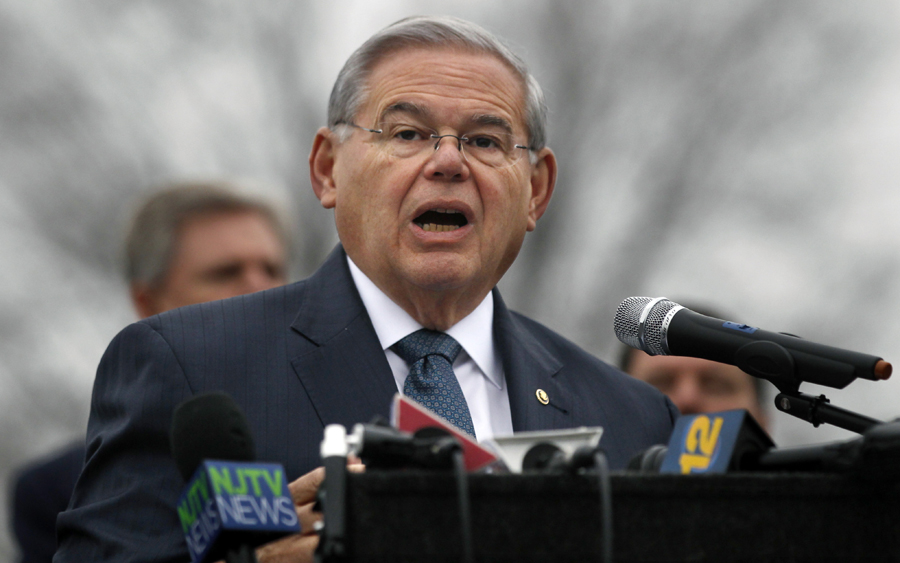 Menendez denounces loosening of Cuban trade embargo
