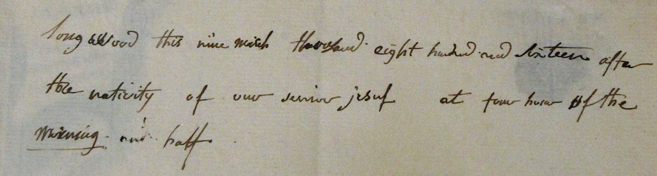 Rare Napoleon letter exhibits English skills