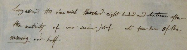 Rare Napoleon letter exhibits English skills