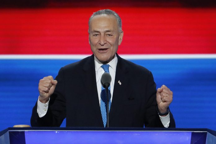 "Ninety-five percent of the Bernie supporters, prediction, will vote for Hillary Clinton," Chuck Schumer said. (AP Photo)