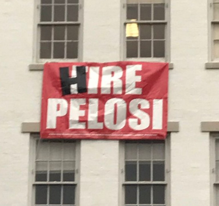Republicans have said since their victory on Nov. 8 that the GOP has performed well with Nancy Pelosi in charge of the Democrats, and that they don't want her replaced. (Screenshot via Twitter)