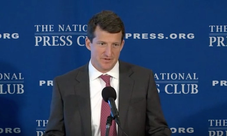 Jay Faison wants Republicans to go on the offensive in support of clean hydropower and nuclear energy. (Screen shot)