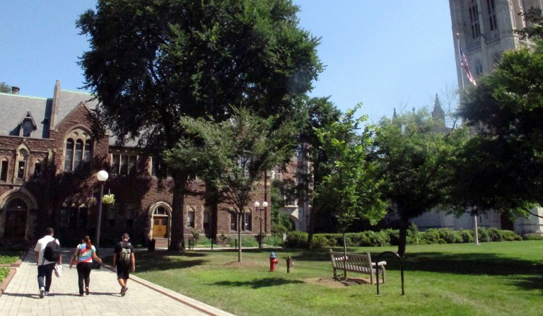 The Association of Governing Boards of Universities and Colleges' survey found that only 22 percent of trustees thought that preparing graduates for the workforce was the most important role for higher education institutions in the 21st century. This figure reveals the key disconnect in priorities between students and the colleges they attend. (AP Photo/Dave Collins)
