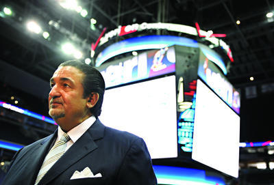 Ted Leonsis, founder of Monumental Sports & Entertainment, wants the D.C. Council to allow more digital billboards outside the Verizon Center, which he owns. (AP photo)