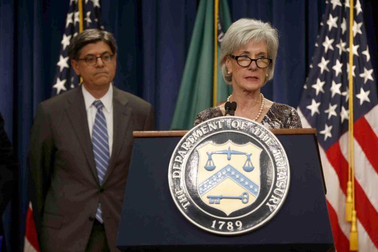 Republicans are requesting documents information from Treasury Secretary Jack Lew and Health and Human Services Secretary Kathleen Sebelius about the Obama administration's delay of the employer mandate. (AP File)