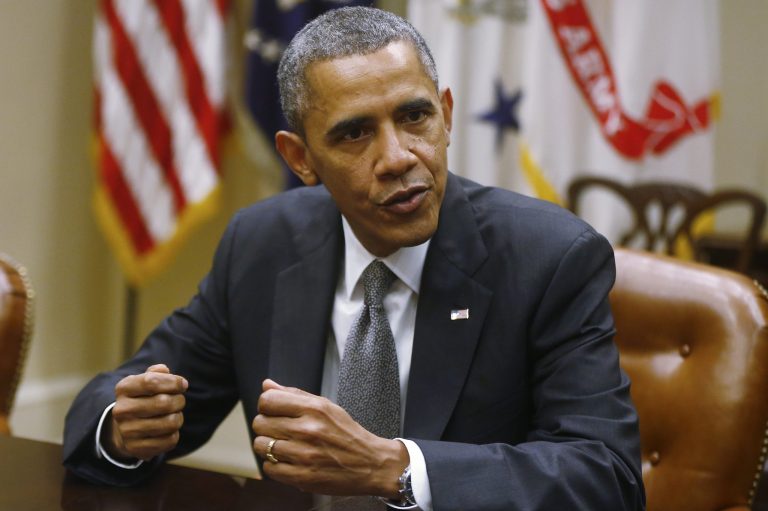 Obama's transparent political cynicism is incredible. But it's more than that. It shows his disregard for jobs and economic growth for blue-collar union workers who used to be Democrats. (AP Photo)