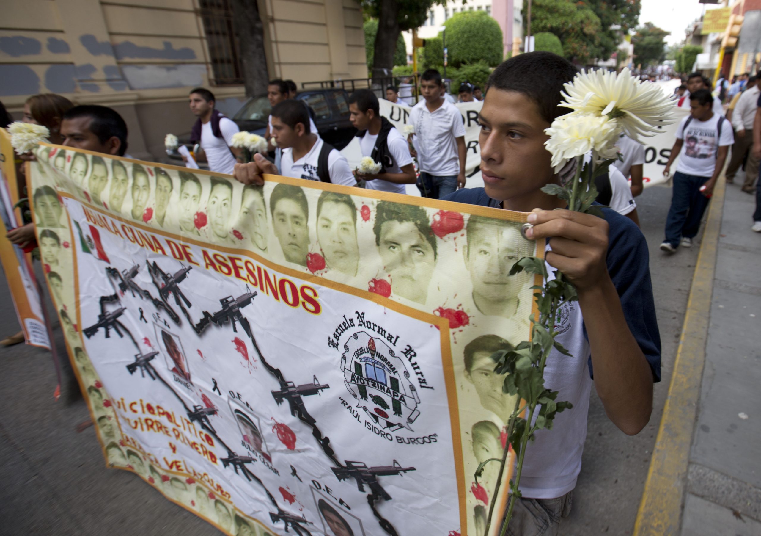 So far, mass graves don’t hold Mexico’s 43 missing