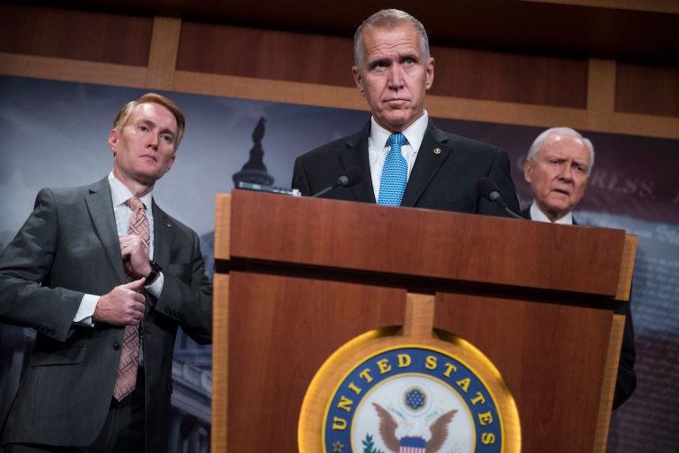 Tillis: Will Only Vote to Curtail Trump’s Tariff Power If It’s Non-Binding