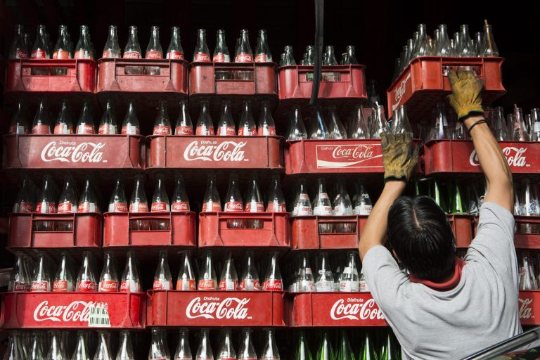 In August, Coca-Cola Enterprises, the U.S. bottler of Coke, combined with two of its European counterparts in a $27 billion deal to move its headquarters to London. (Bloomberg Photos)