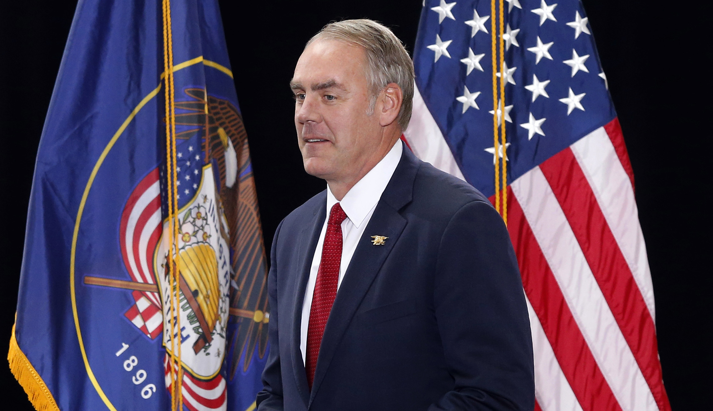 Ryan Zinke credits Trump with US oil boom, lower fuel prices