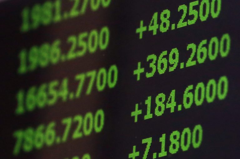 The Dow Jones Industrial Average finished down 276 points, or 1.6 percent, Monday following the news of market turmoil in China. (AP Photo)