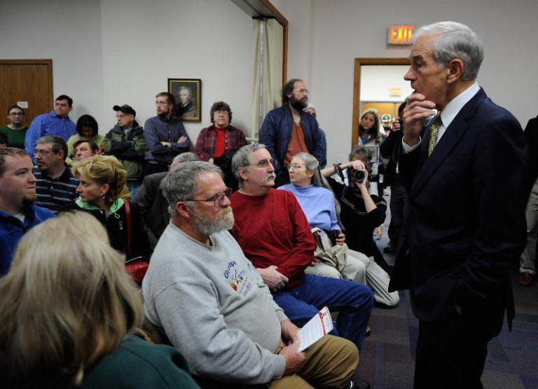 Ron Paul’s free-market populism in rural Iowa