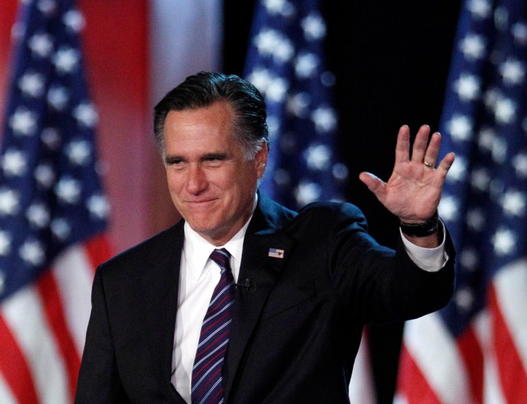 Mitt Romney will make his first appearance since losing the 2012 presidential election on 