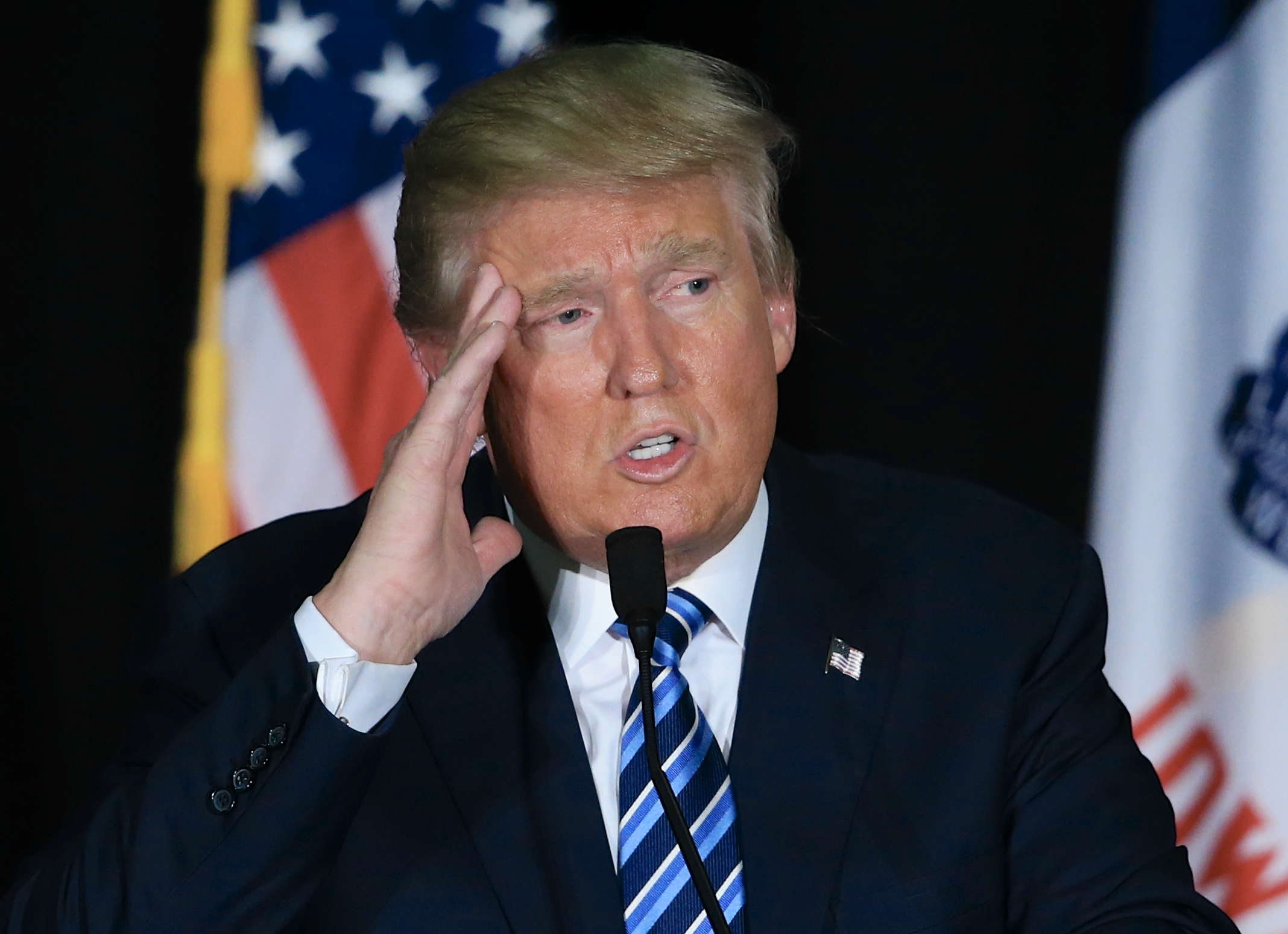 Trump pledges personality change as president