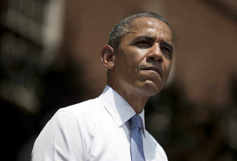 President Obama: âHow religious institutions define and consecrate marriage has always been up to those institutions. Nothing about this decision â which applies only to civil marriages â changes that.â (AP/Evan Vucci)