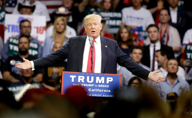 Scary. Dangerous. Insane. Those are the words critics, including some key conservatives, use to describe Donald Trump's informal courtship of Russian President Vladimir Putin. (AP Photo/Chris Carlson)