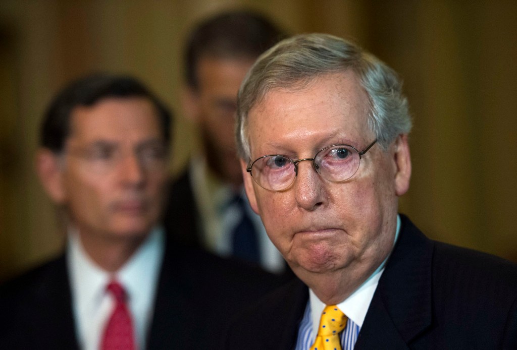 McConnell passes on chance to say Trump remark not racist