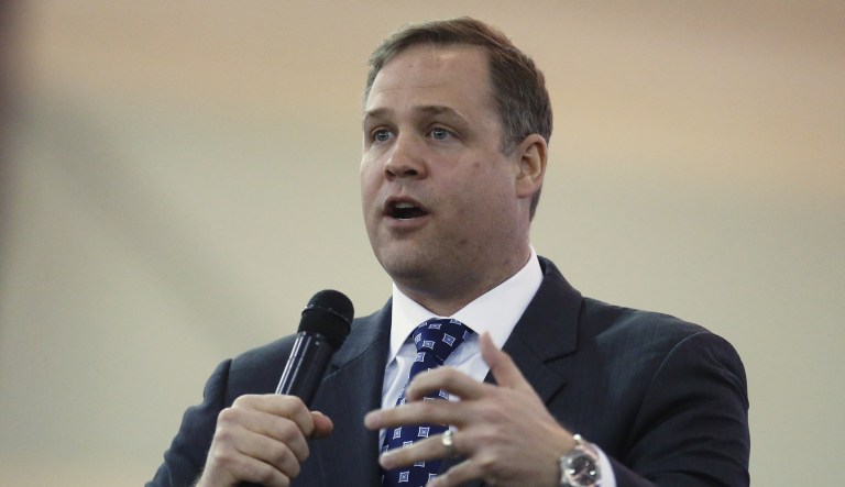 He is the first politician to be nominated as NASA administrator. (AP Photo/Sue Ogrocki)