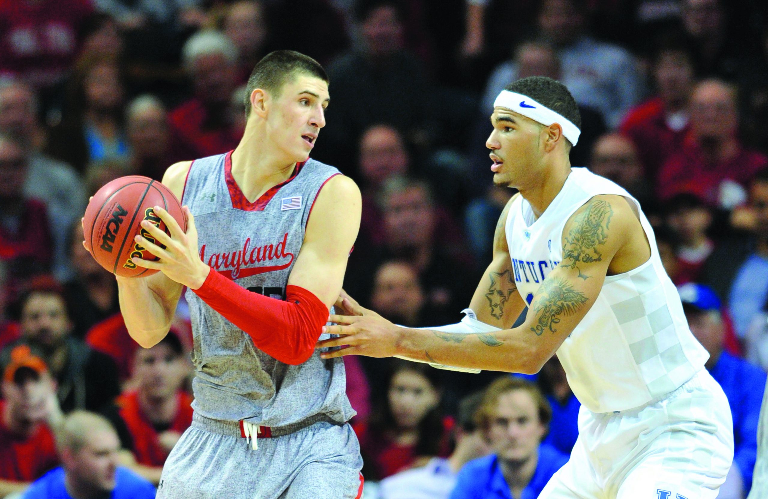 Maryland’s Alex Len trying not to zone out