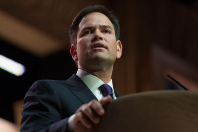 Sen. Marco Rubio, R-Fla., speaks at the 2014 CPAC conference in March. (Graeme Jennings/Washington Examiner)