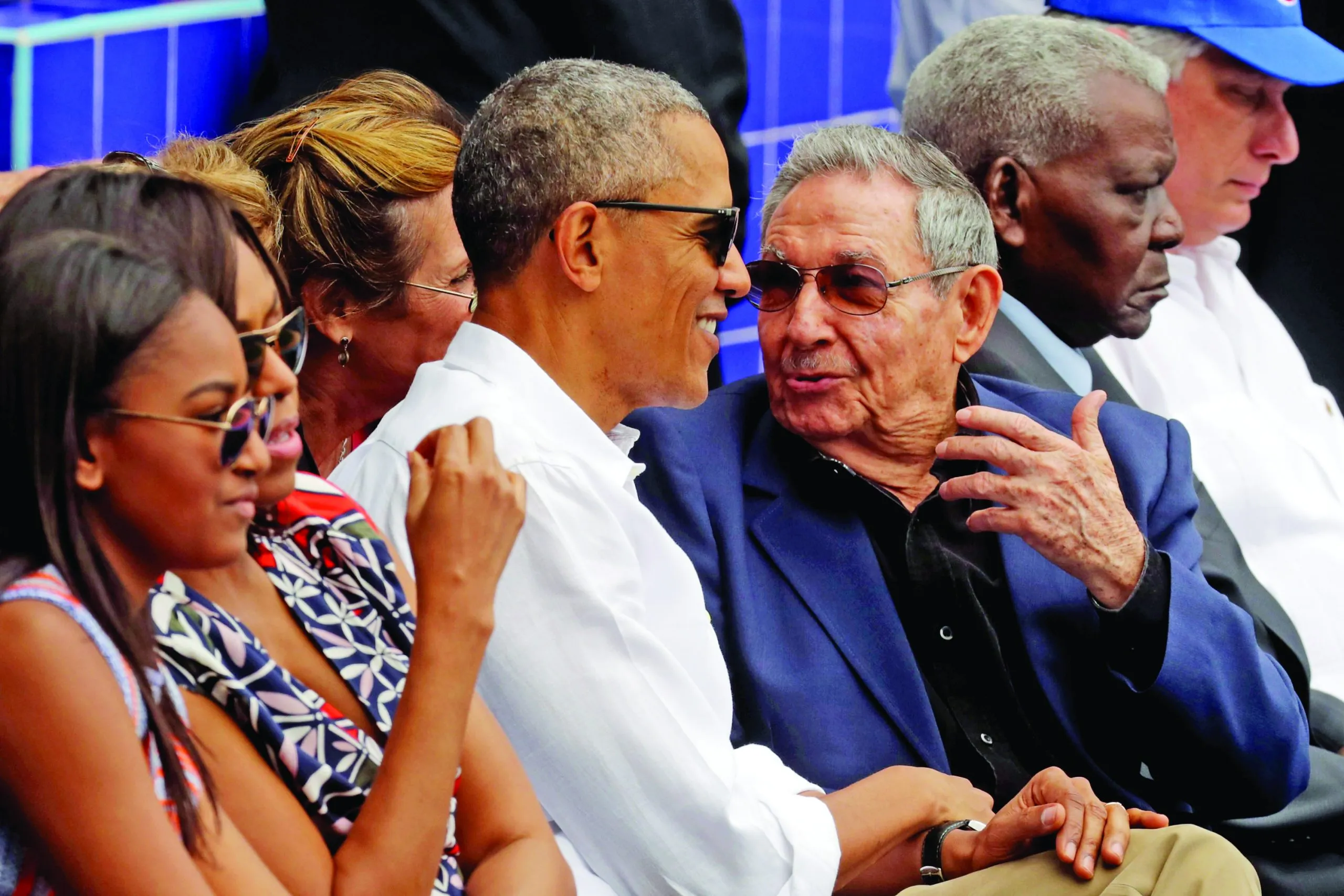 President Obama Attends Tampa Bay Devil Rays v Cuban National Team Baseball Game In Havana