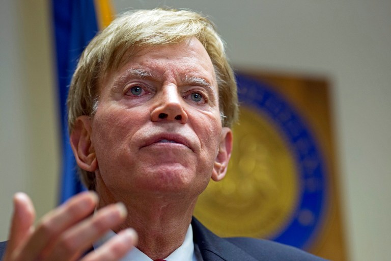 Former Ku Klux Klan leader David Duke praised the election of Donald Trump as a win for 