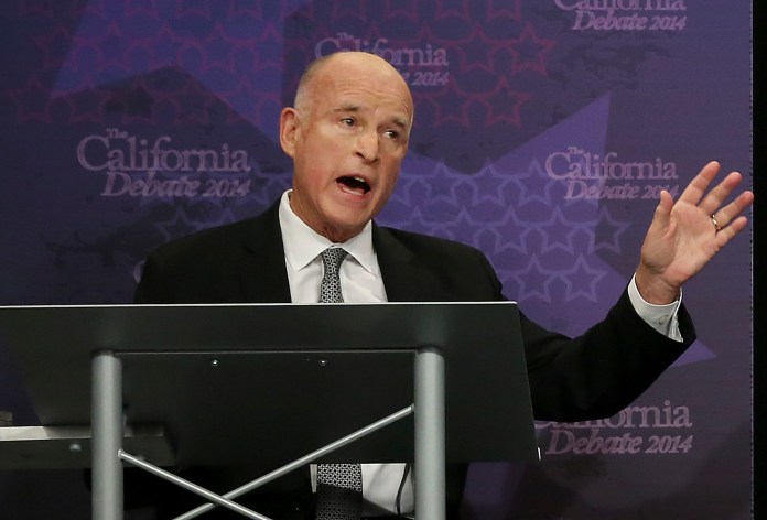 Gov. Jerry Brown announced Sept. 28 that he signed a bill that makes California the first in the nation to define when "yes means yes" and adopt requirements for colleges to follow when investigating sexual assault reports. (AP/Rich Pedroncelli)