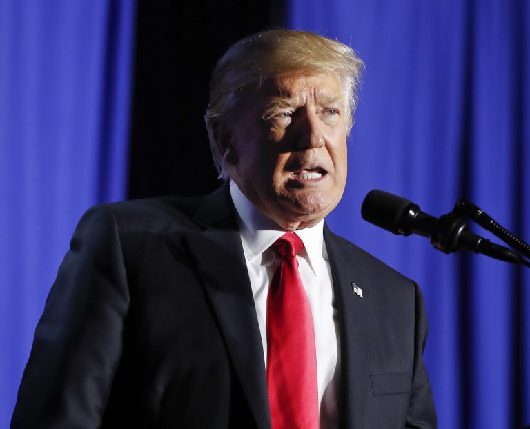 President Donald Trump called Chelsea Manning a traitor for criticizing former President Barack Obama. (AP Photo/Pablo Martinez Monsivais)