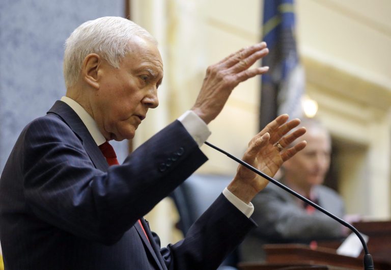 As Sen. Orrin Hatch noted, "Reforming our international tax system is a critical step on the road toward comprehensive tax reform." (AP Photo)Â 