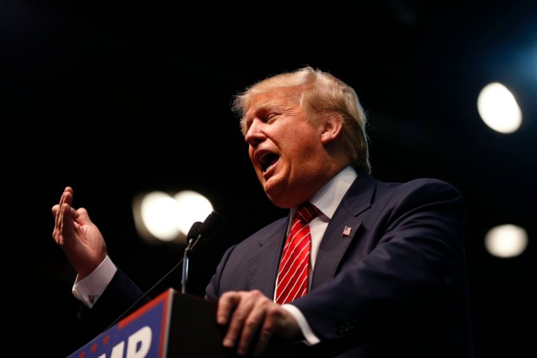 When Donald Trump actually speaks about healthcare, he reveals he has no idea what he's talking about. (AP Photo)