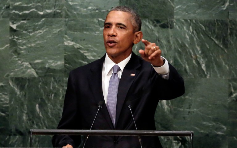 President Obama and the White House had no comment on the late Saturday night bombing in New York that injured 29 people. (AP Photo/Richard Drew, File)