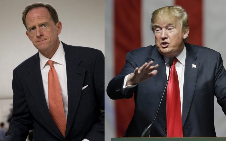 Some political watchers are worried that a potential Trump nomination could derail the efforts of Pat Toomey, R-Penn., to keep his U.S. Senate seat. (AP Photo/Carolyn Kaster)
