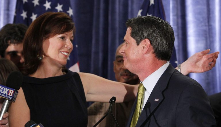 Wendy Vitter, wife of Sen. David Vitter, R-La., is a Tulane University Law School graduate and currently serves as general counsel of the Roman Catholic Church's Archdiocese of New Orleans. (AP Photo/Patrick Semansky)