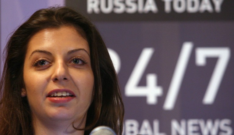 Margarita Simonyan, editor in chief of RT, says she is 