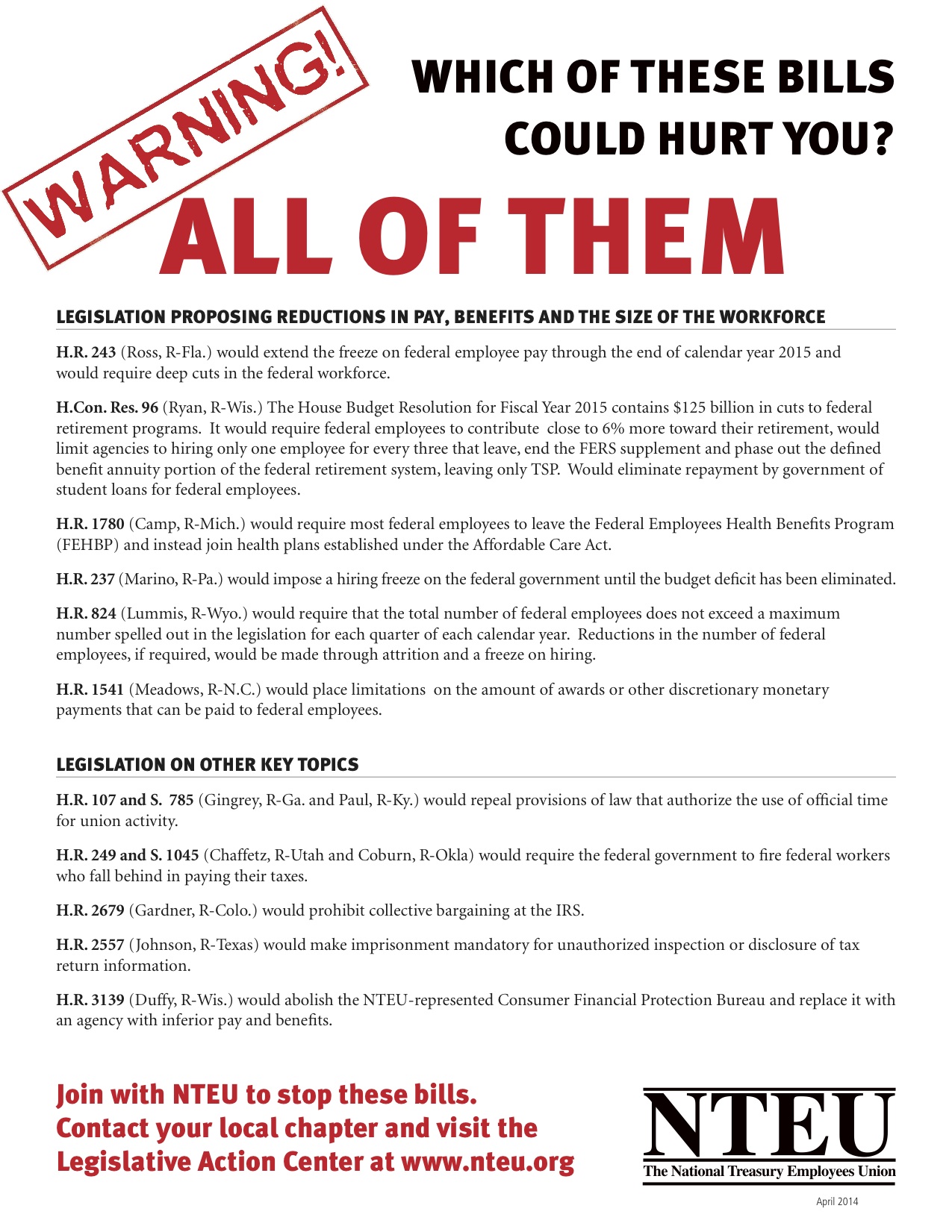 Federal Employees Union Says Obamacare Could ‘Hurt’ Members