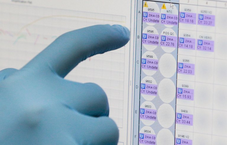 The Food and Drug Administration approved an investigational test that screens blood donations for the Zika virus. (AP Photo)