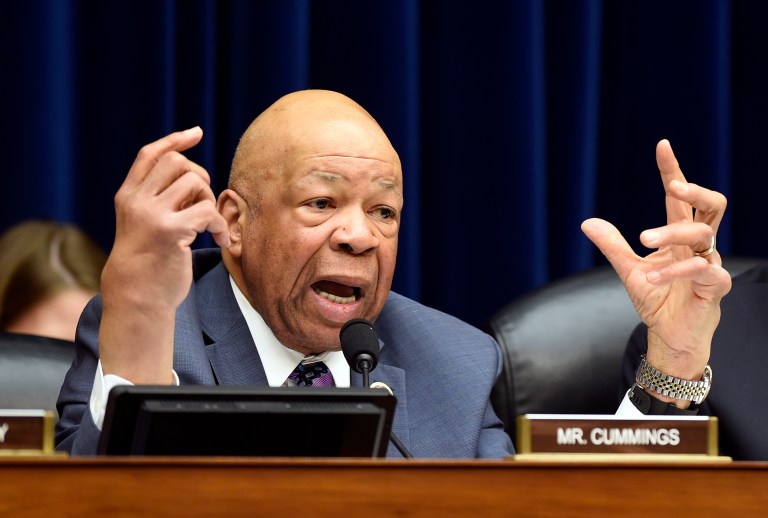 Rep. Elijah Cummings has some harsh words for Rick Snyder over Flint's lead-contaminated water. (AP Photo/Susan Walsh)