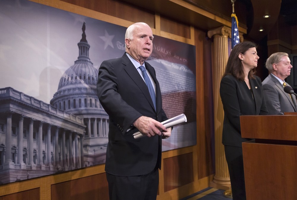 White House dismisses McCain’s ‘small’ criticism
