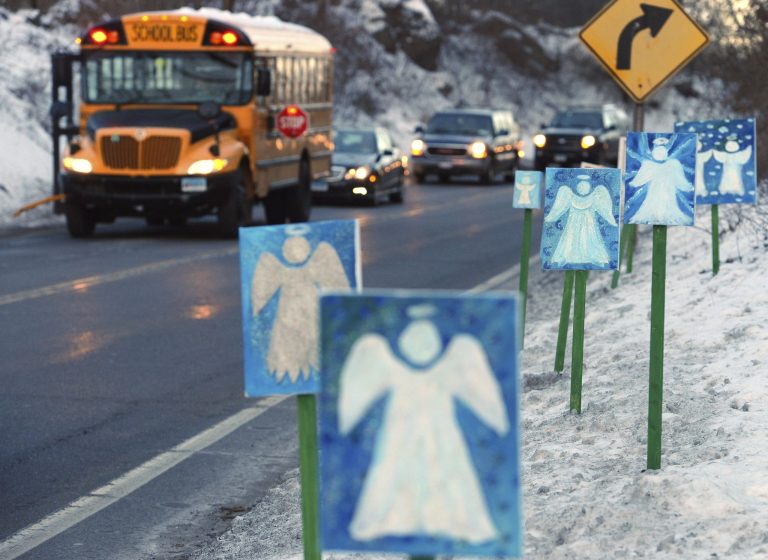 The materials are mostly, but not entirely, neutral on the political issue of gun control. (AP Photo/Jessica Hill, File)