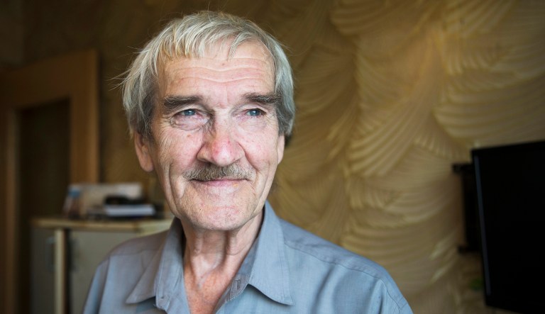 Hero of humanity is a mild description for Petrov. (AP Photo/Pavel Golovkin)