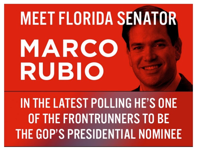 Dems Spooked By Rubio