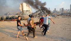 ‘Bomb of some kind’: Trump says deadly Beirut explosion ‘looks like a terrible attack’